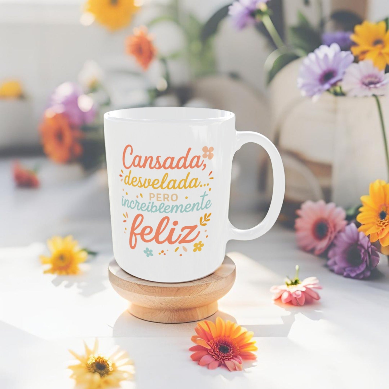 "Feliz, aunque sin dormir"
