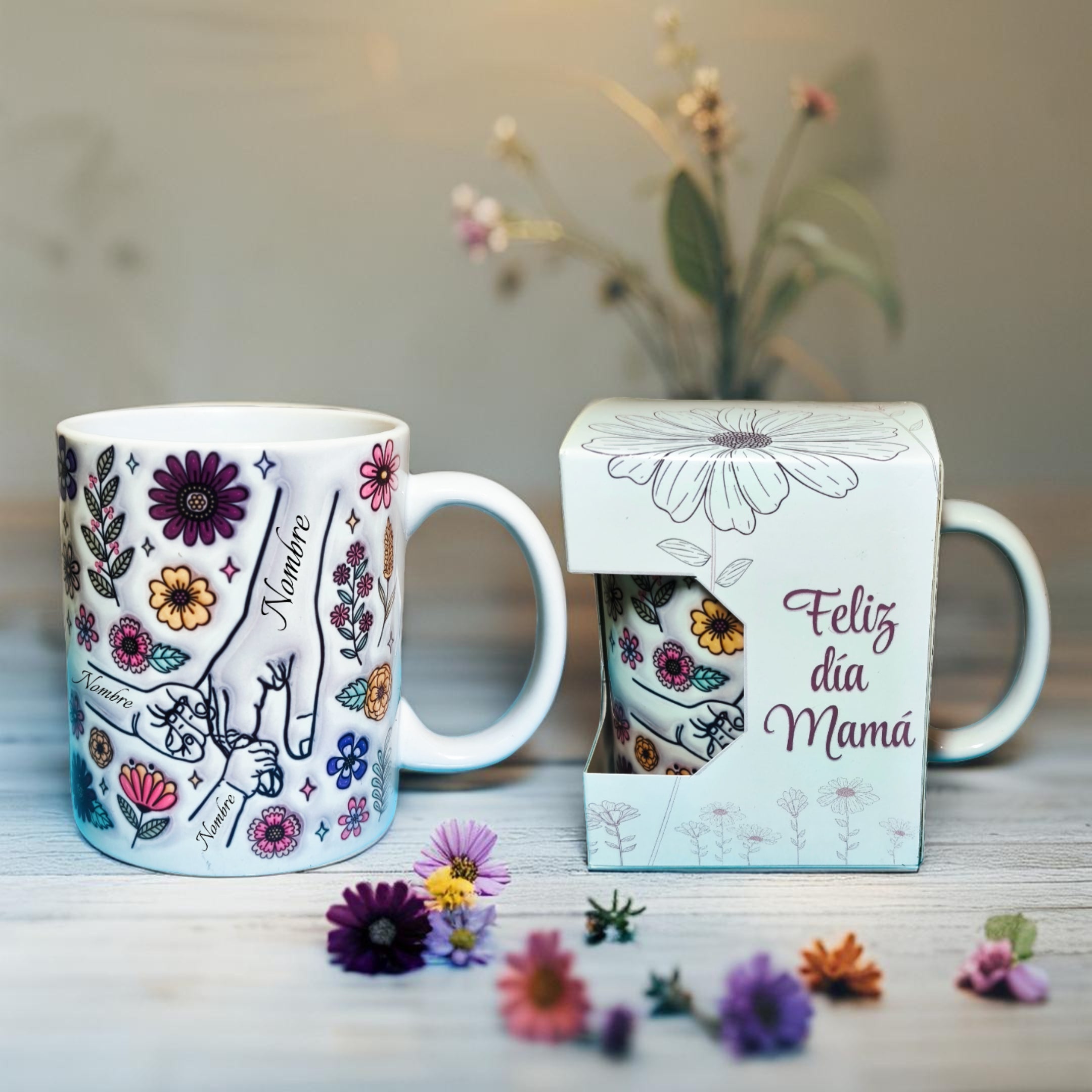 Tazón "Flores de Amor"